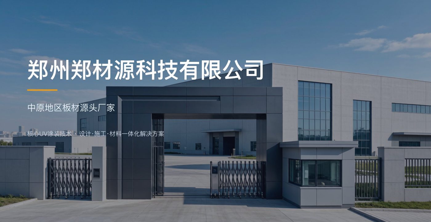 郑材板业工厂大门